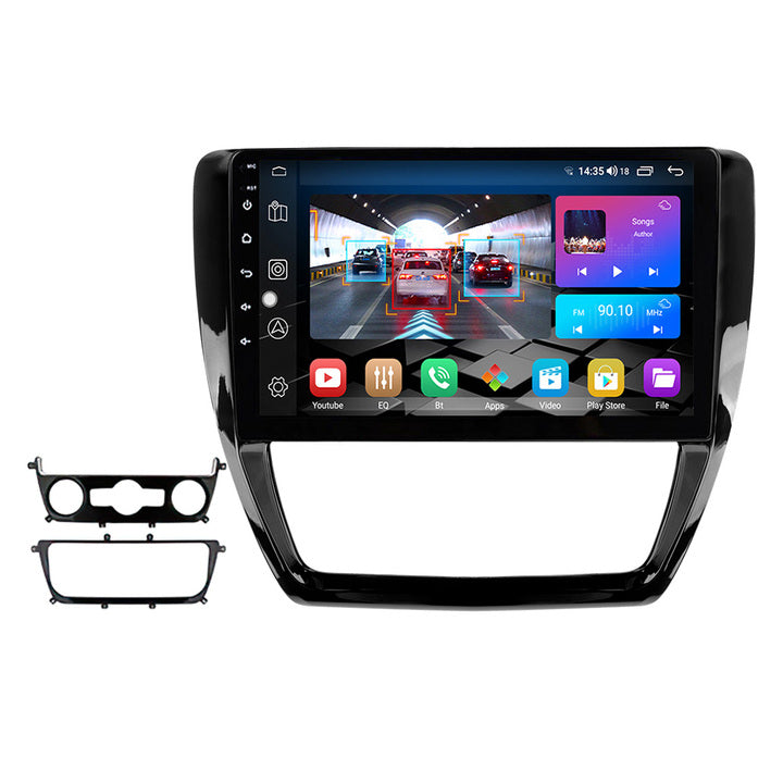 LEHX 8Core 4G+5G Wifi 2 Din Android Auto Stereo Car Radio for VW Volkswagen Jetta 6 2011-2018 Carplay GPS 2din Car DVD Player